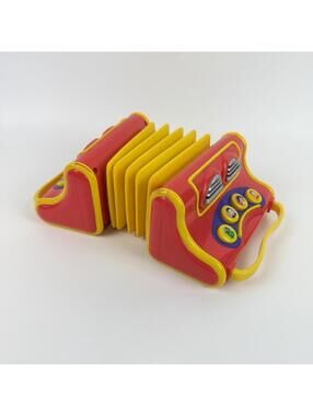 2004 The Wiggles Musical Accordion Toy Spin Master Tested Works